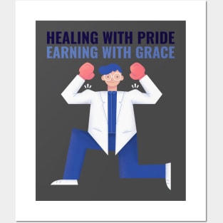 HEALING WITH PRIDE EARNING WITH GRACE SEVEN FIGURE PHARMACIST Posters and Art